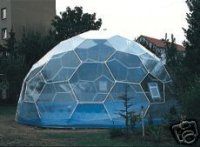 Pool Pavillon Pool&uuml;berdachung f&uuml;r Rundbecken &Oslash; 5,00m
