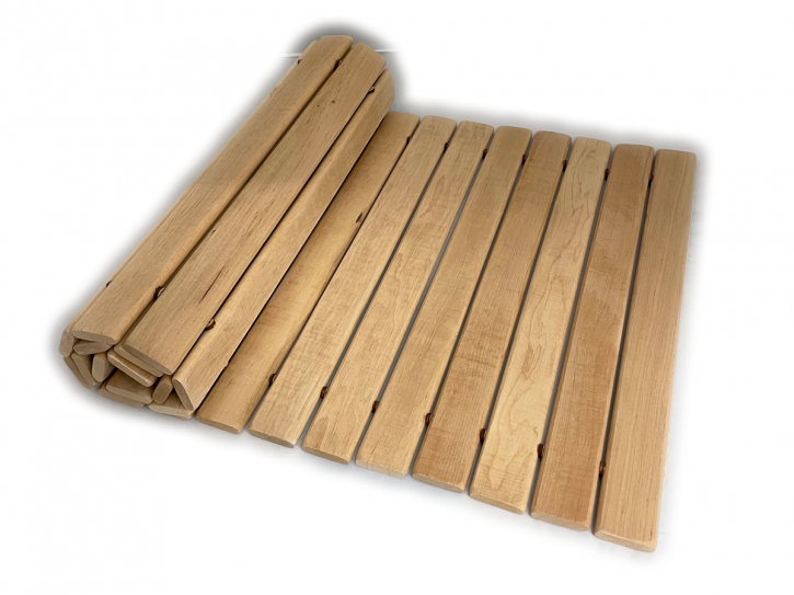 Saunabodenrost Dunkel aus Erle 45x100cm