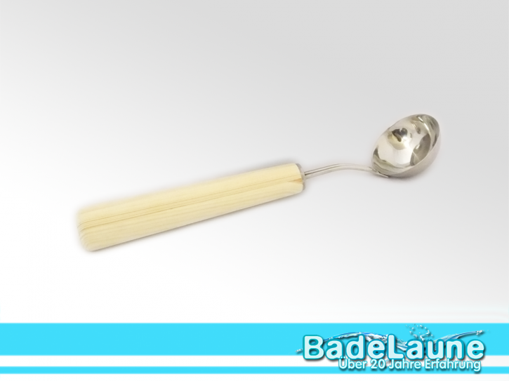 Stainless steel ladle round