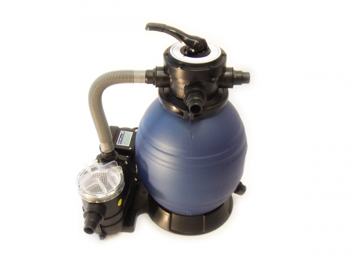 Sand filter system includes pump Top 300