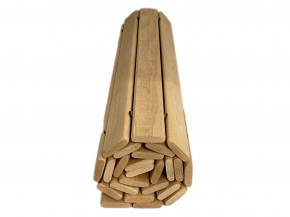 Saunabodenrost Dunkel aus Erle 45x100cm
