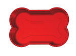 Hundepool in Knochenform Rot 120x80x25cm