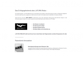 Lafuma Futura Relaxliege Air Comfort XL schwarz - Obsidian